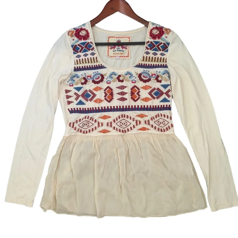 Johnny Was beautiful embroidered